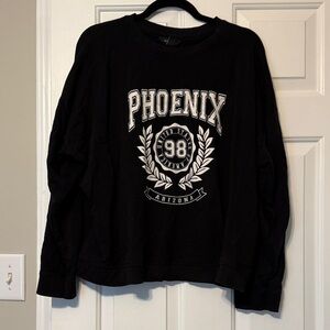 Black Phoenix Graphic Sweatshirt